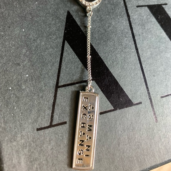 A/X Armani Exchange Tag Necklace NIB!! - Picture 2 of 8